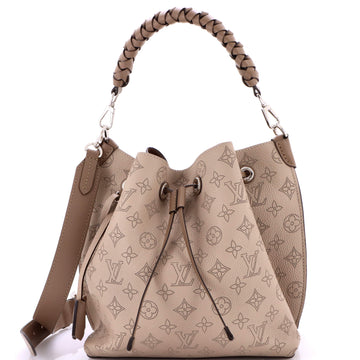 Louis Vuitton Muria Bucket Bag Mahina Leather