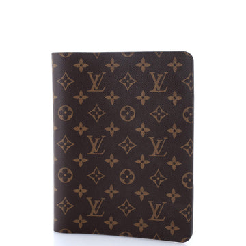 Louis Vuitton Desk Agenda Cover Monogram Canvas