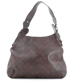Gucci Creole Hobo Guccissima Leather Medium