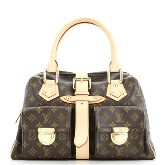 Louis Vuitton Manhattan Handbag Monogram Canvas GM
