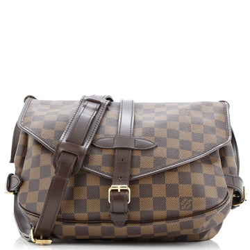 Louis Vuitton Saumur Handbag Damier 30