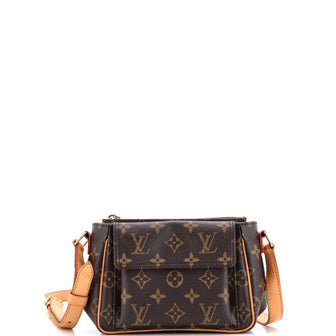 Louis Vuitton Viva Cite Handbag Monogram Canvas PM