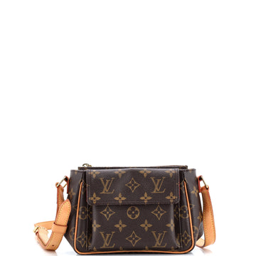 Louis Vuitton Viva Cite Handbag Monogram Canvas PM