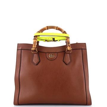 Gucci Diana NM Bamboo Handle Tote Leather Medium