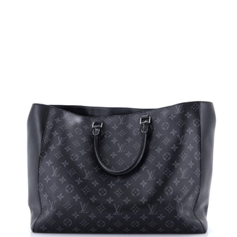 Louis Vuitton Grand Sac Bag Monogram Eclipse Canvas