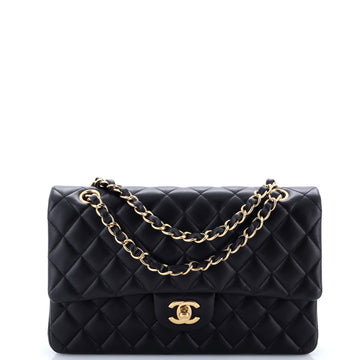 Chanel Classic Double Flap Bag Quilted Lambskin Medium