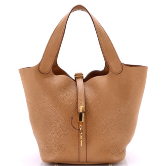 Hermes Picotin Lock Bag Clemence MM