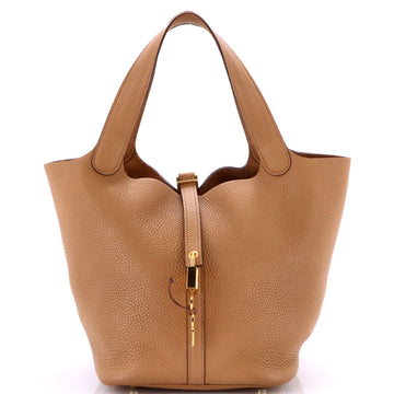 Hermes Picotin Lock Bag Clemence MM