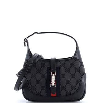 Balenciaga x Gucci The Hacker Project Jackie 1961 Hobo BB Canvas Mini