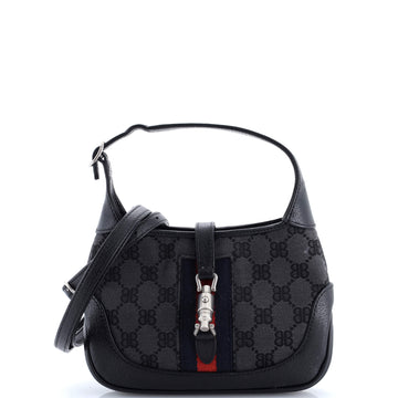 Balenciaga x Gucci The Hacker Project Jackie 1961 Hobo BB Canvas Mini