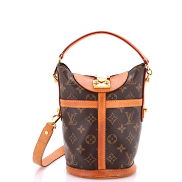 Louis Vuitton Duffle Handbag Monogram Canvas