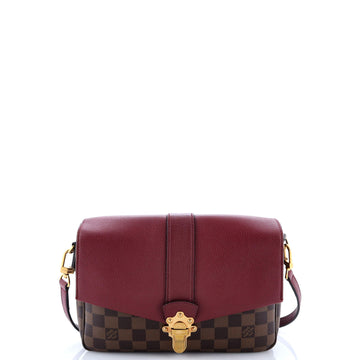 Louis Vuitton Clapton Handbag Damier and Leather PM