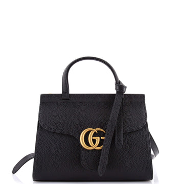 Gucci GG Marmont Top Handle Bag Leather Mini