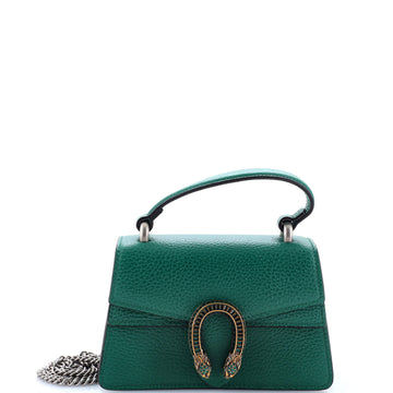 Gucci Dionysus Top Handle Bag Leather with Crystals Mini