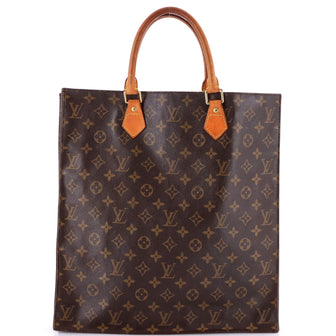 Louis Vuitton Sac Plat Bag Monogram Canvas