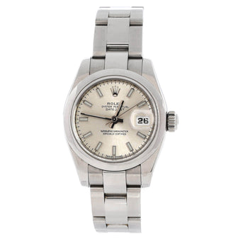 Rolex Oyster Perpetual Datejust Automatic Watch Stainless Steel 26