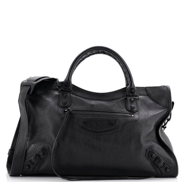 Balenciaga City Classic Studs Bag Leather Medium