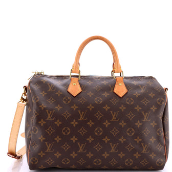 Louis Vuitton Speedy Bandouliere Bag Monogram Canvas 35