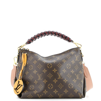 Louis Vuitton Braided Handle Beaubourg Hobo Monogram Canvas Mini