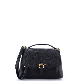 Louis Vuitton Blanche Handbag Monogram Empreinte Leather BB