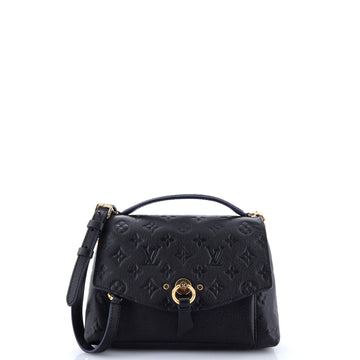 Louis Vuitton Blanche Handbag Monogram Empreinte Leather BB