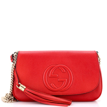 Gucci Soho Chain Crossbody Bag Leather Medium