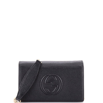 Gucci Soho Wallet on Chain Leather