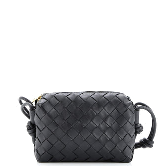 Bottega Veneta Loop Crossbody Bag Intrecciato Nappa Mini
