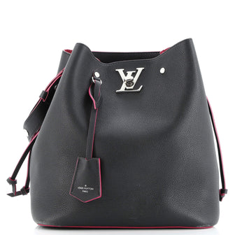 Louis Vuitton Lockme Bucket Bag Leather