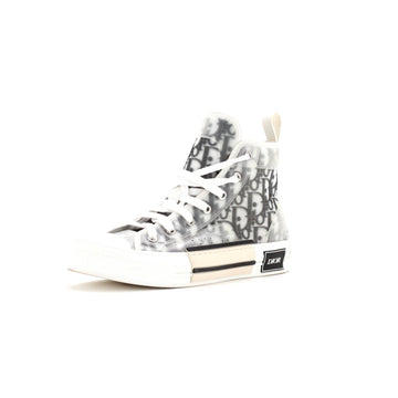 Christian Dior Men's B23 High-Top Sneakers Oblique Coated Canvas and PVC
