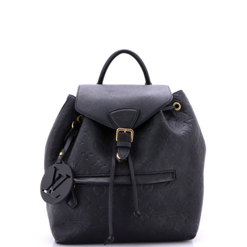 Louis Vuitton Montsouris NM Backpack Monogram Empreinte Leather PM