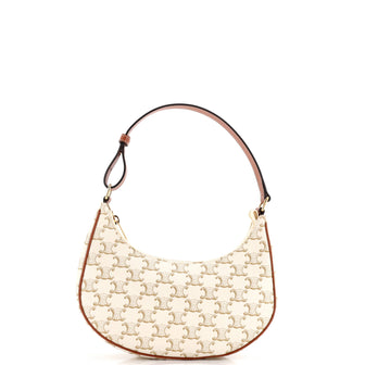 Celine Ava Bag Triomphe Coated Canvas