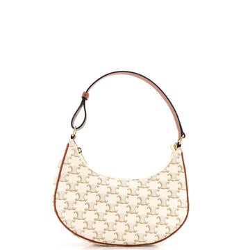 Celine Ava Bag Triomphe Coated Canvas