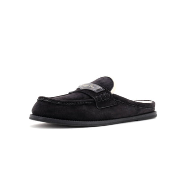 Christian Dior Women's Boy Mules Suede with Shearling