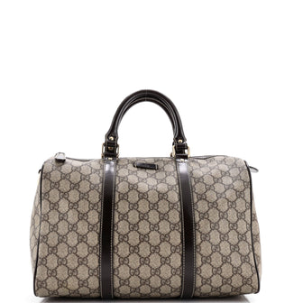 Gucci Joy Boston Bag GG Coated Canvas Medium