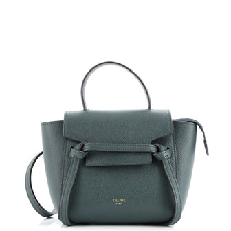 Celine Belt Bag Textured Leather Pico