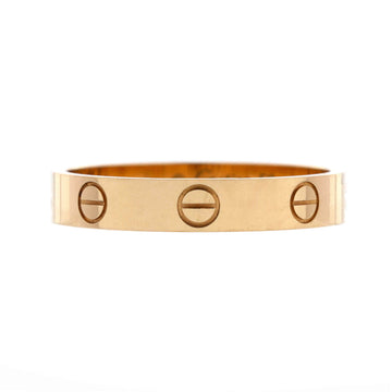 Cartier Love Wedding Band Ring 18K Yellow Gold