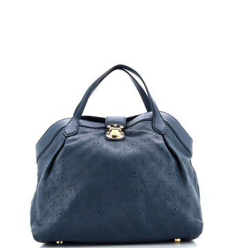 Louis Vuitton Cirrus Handbag Mahina Leather MM
