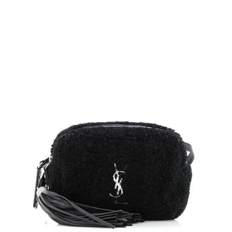 Saint Laurent Lou Belt Bag Shearling