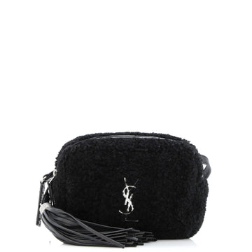 Saint Laurent Lou Belt Bag Shearling