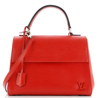 Louis Vuitton Cluny Top Handle Bag Epi Leather MM
