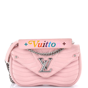 Louis Vuitton New Wave Chain Bag Quilted Leather MM