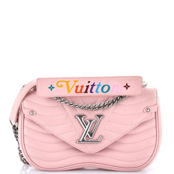Louis Vuitton New Wave Chain Bag Quilted Leather MM