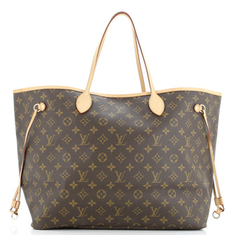 Louis Vuitton Neverfull Tote Monogram Canvas GM