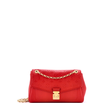 Louis Vuitton Saint Germain Handbag Monogram Empreinte Leather PM