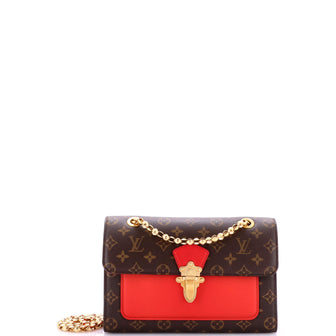 Louis Vuitton Victoire Handbag Monogram Canvas and Leather