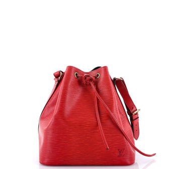 Louis Vuitton Petit Noe Handbag Epi Leather