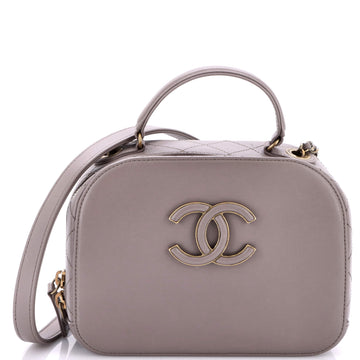 Chanel Coco Curve Vanity Case Calfskin and Quilted Goatskin Medium
