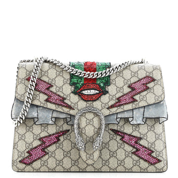 Gucci Dionysus Bag Embellished GG Coated Canvas Medium