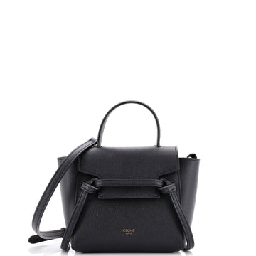 Celine Belt Bag Textured Leather Pico